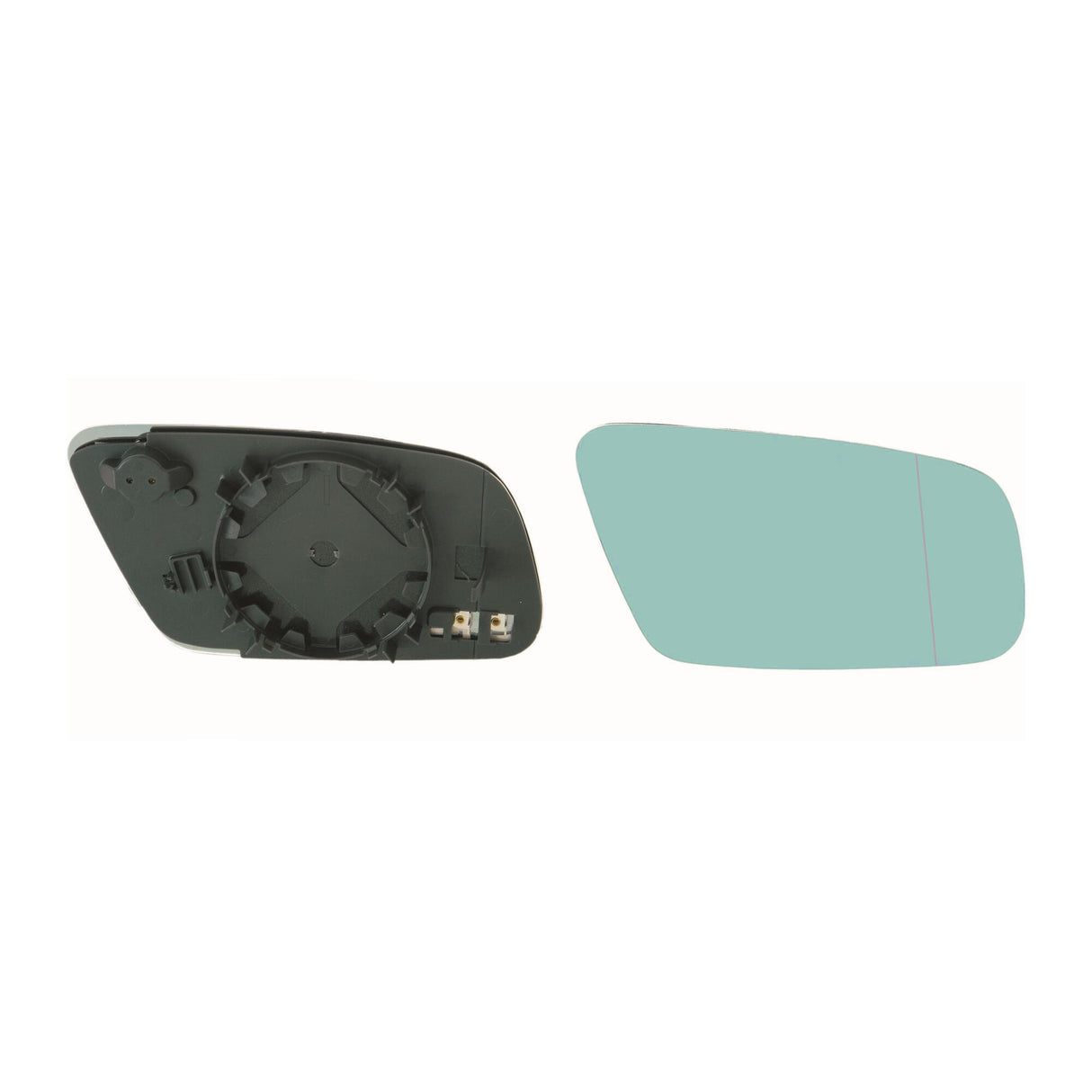 VW Mirror Glass, exterior mirror - VEMO V10-69-0038