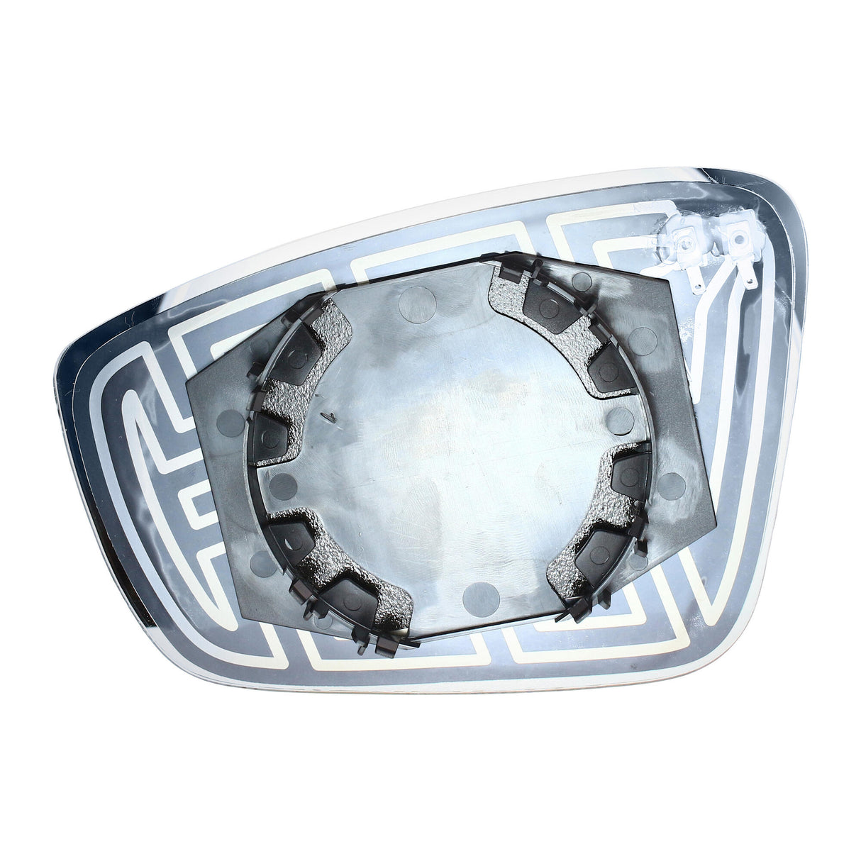 VW Mirror Glass, exterior mirror - VEMO V10-69-0086