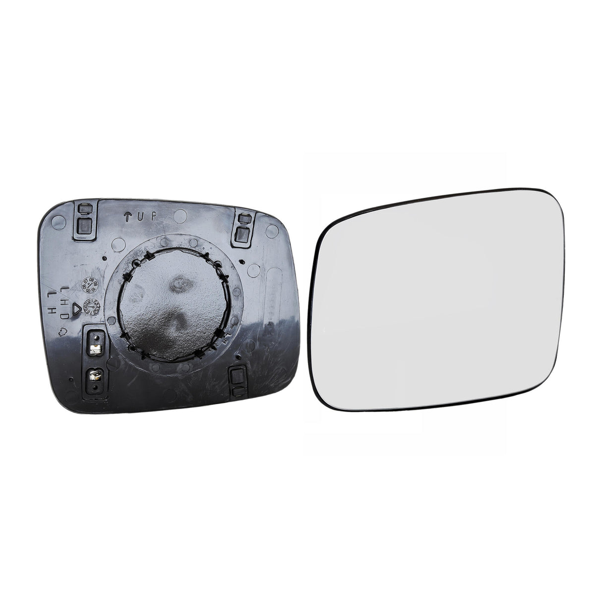 VW Mirror Glass, exterior mirror - VEMO V10-69-0091