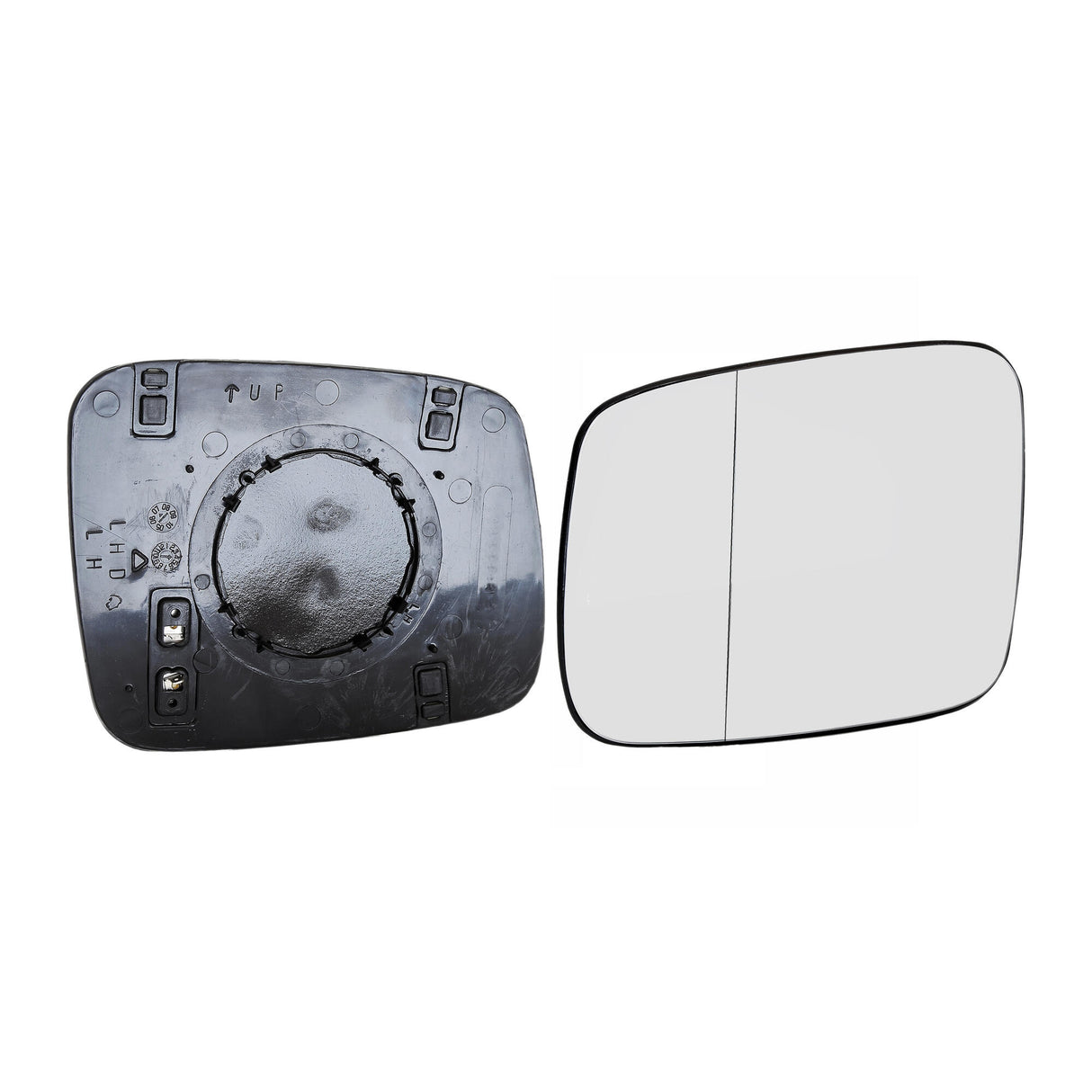 VW Mirror Glass, exterior mirror - VEMO V10-69-0093