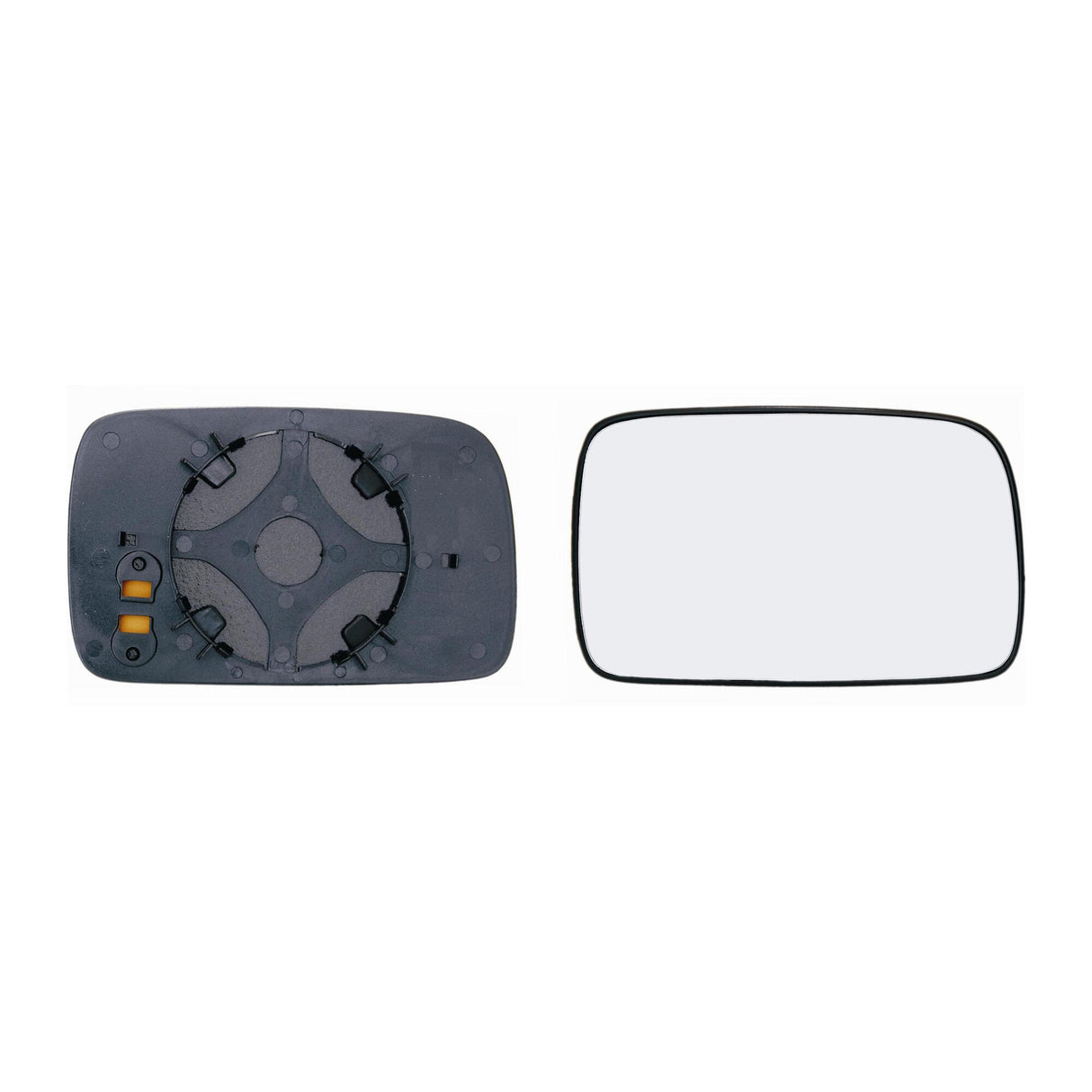 VW Mirror Glass, exterior mirror - VEMO V10-69-0096