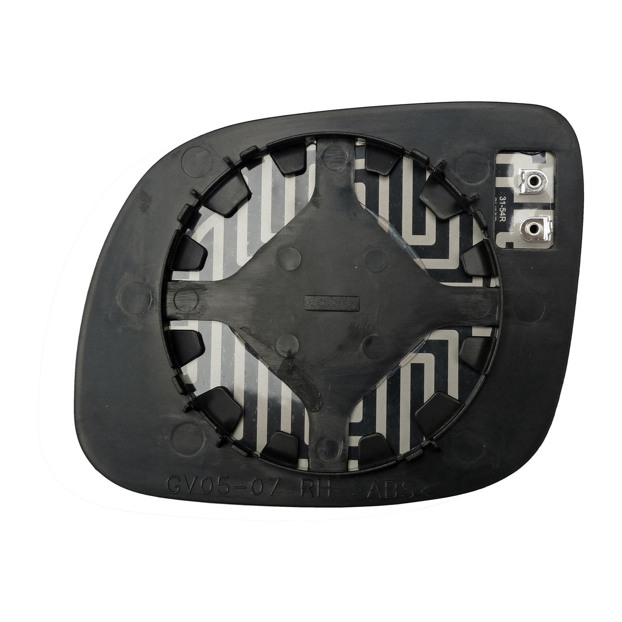 SKODA Mirror Glass, exterior mirror - VEMO V10-69-0105