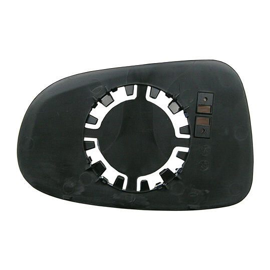 VW Mirror Glass, exterior mirror - VEMO V10-69-0135