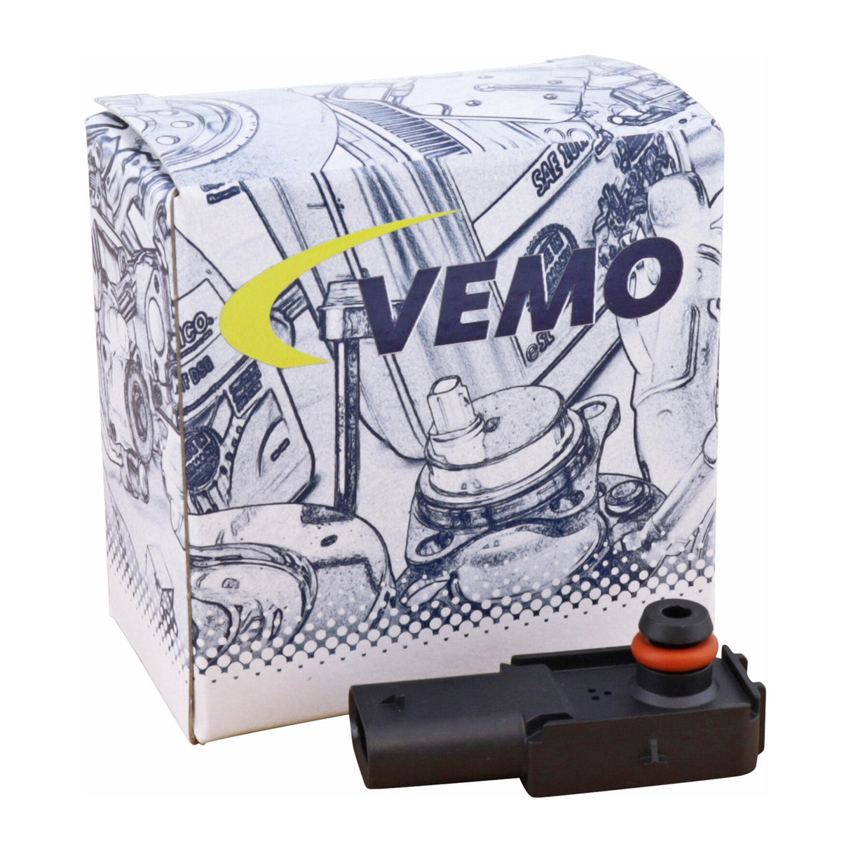 VW Pressure Sensor, brake booster - VEMO V10-72-1500