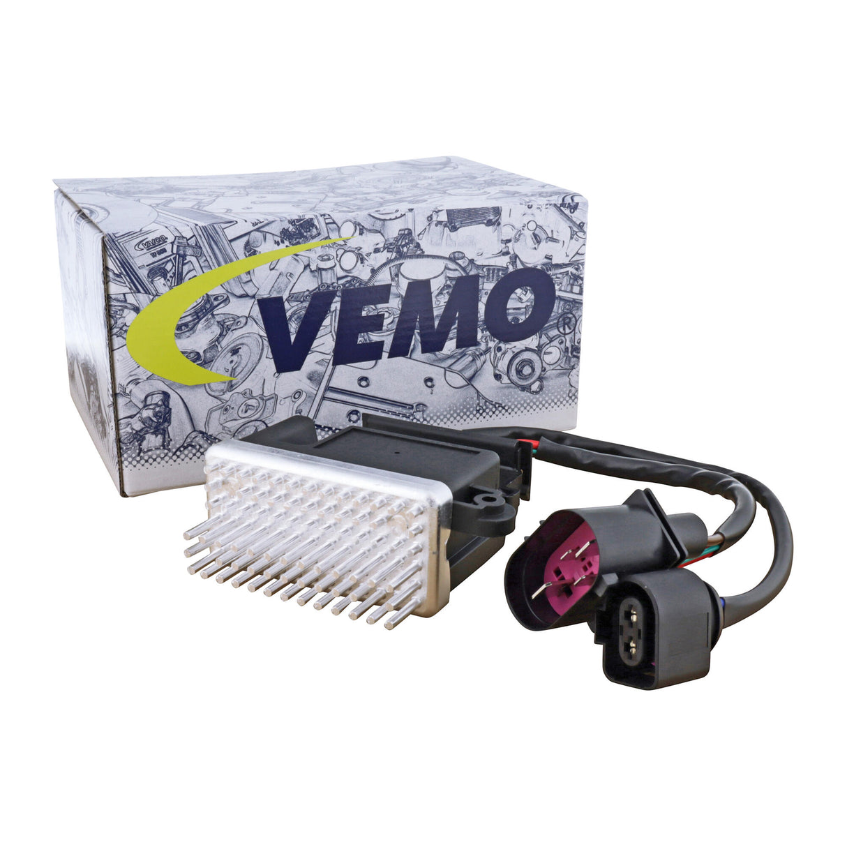 VW Control Unit, electric fan (engine cooli - VEMO V10-79-0047