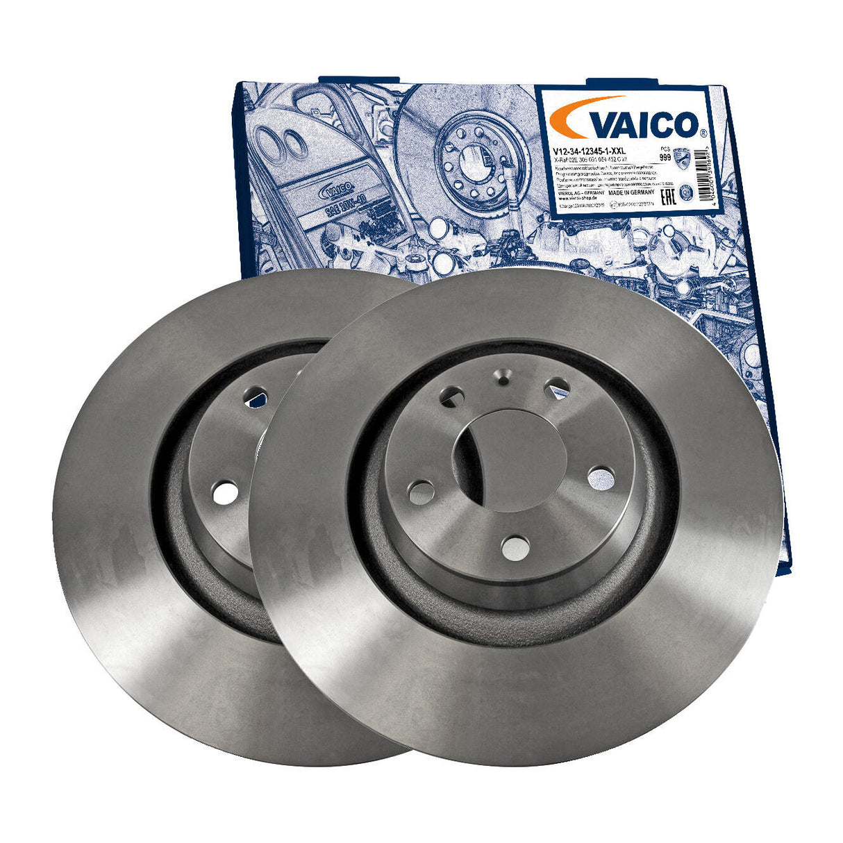 VW Brake Disc - VAICO V10-80076