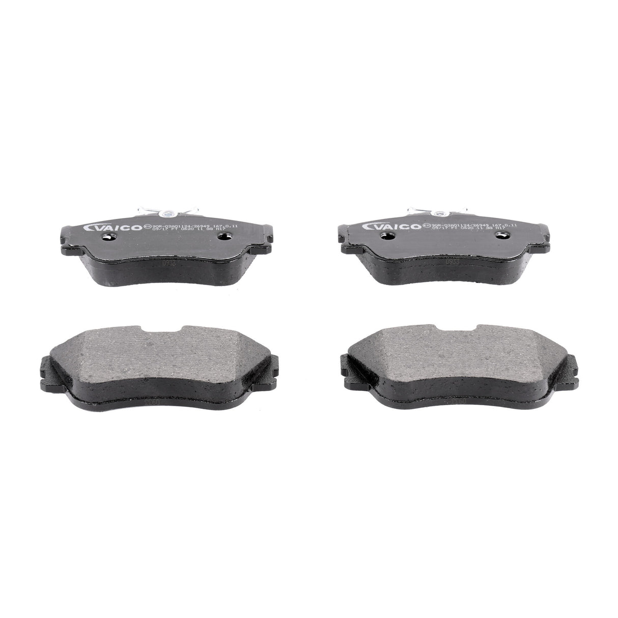 VW Brake Pad Set, disc brake - VAICO V10-8128