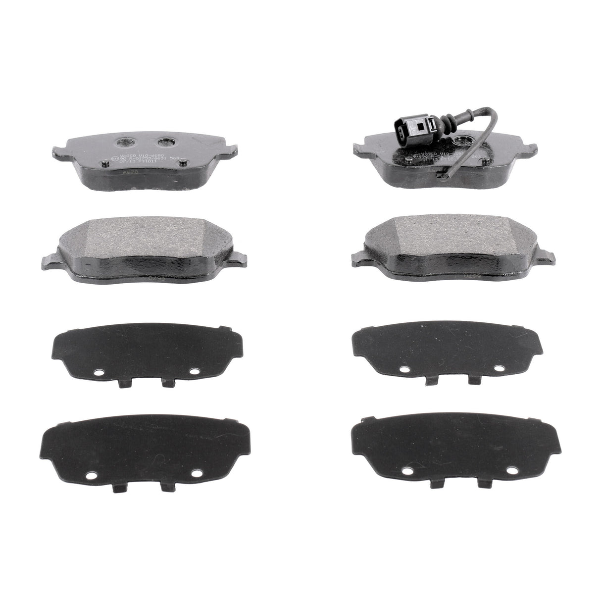 SKODA Brake Pad Set, disc brake - VAICO V10-8180