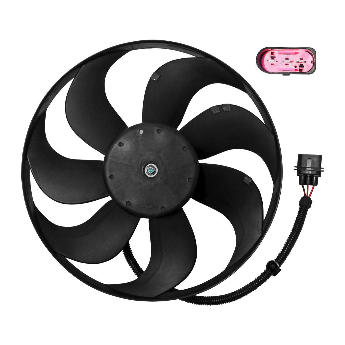 VW Fan, engine cooling - VEMO V15-01-1845-1