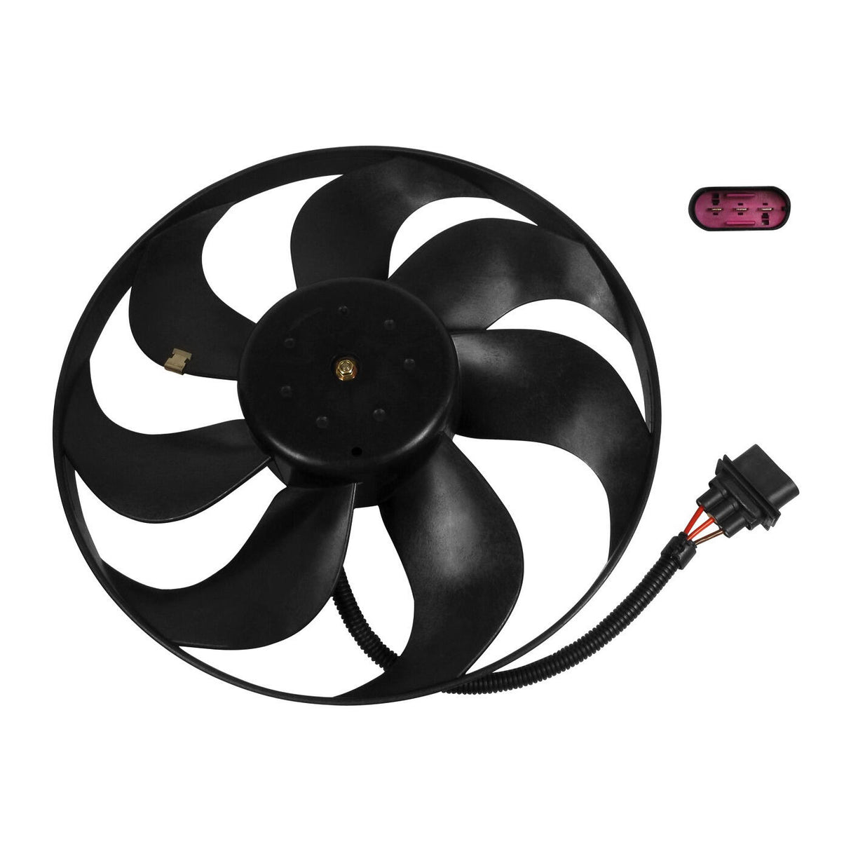 VW Fan, engine cooling - VEMO V15-01-1860-1