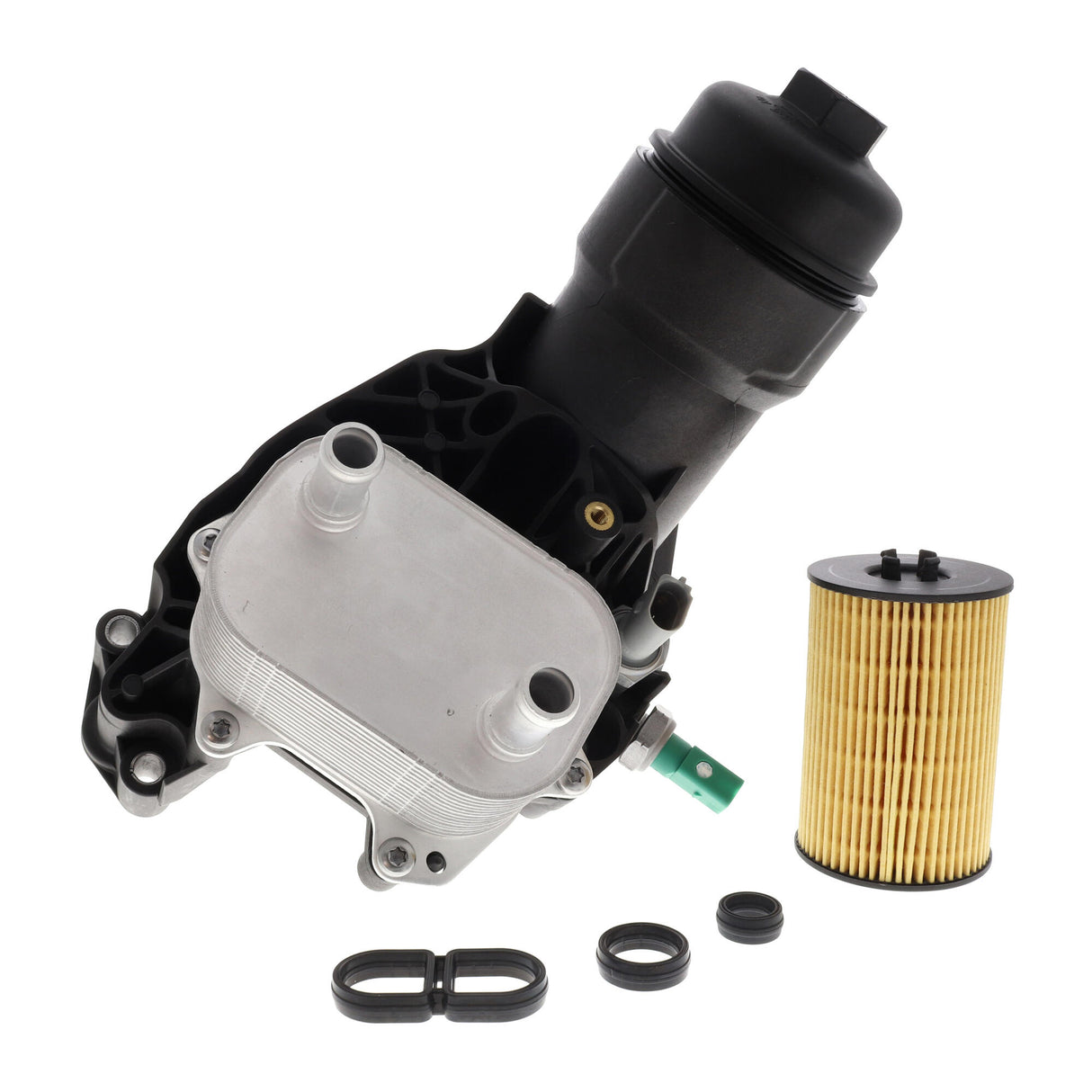 AUDI Oil filter module - VEMO V15-60-6096