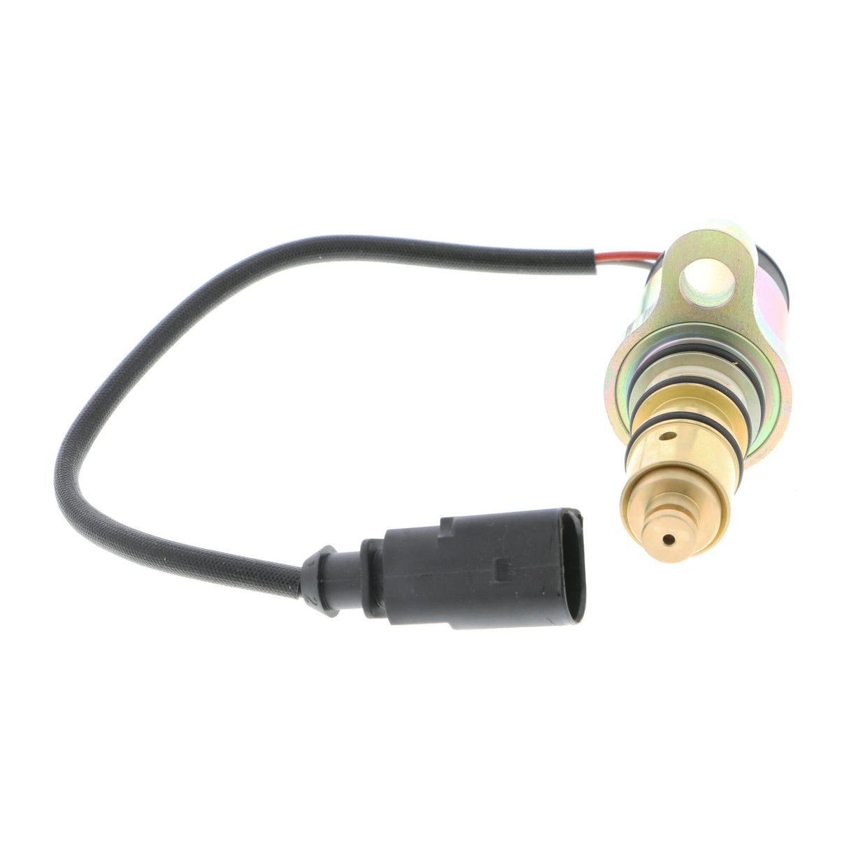 VW Control Valve, air conditioning compress - VEMO V15-77-1013