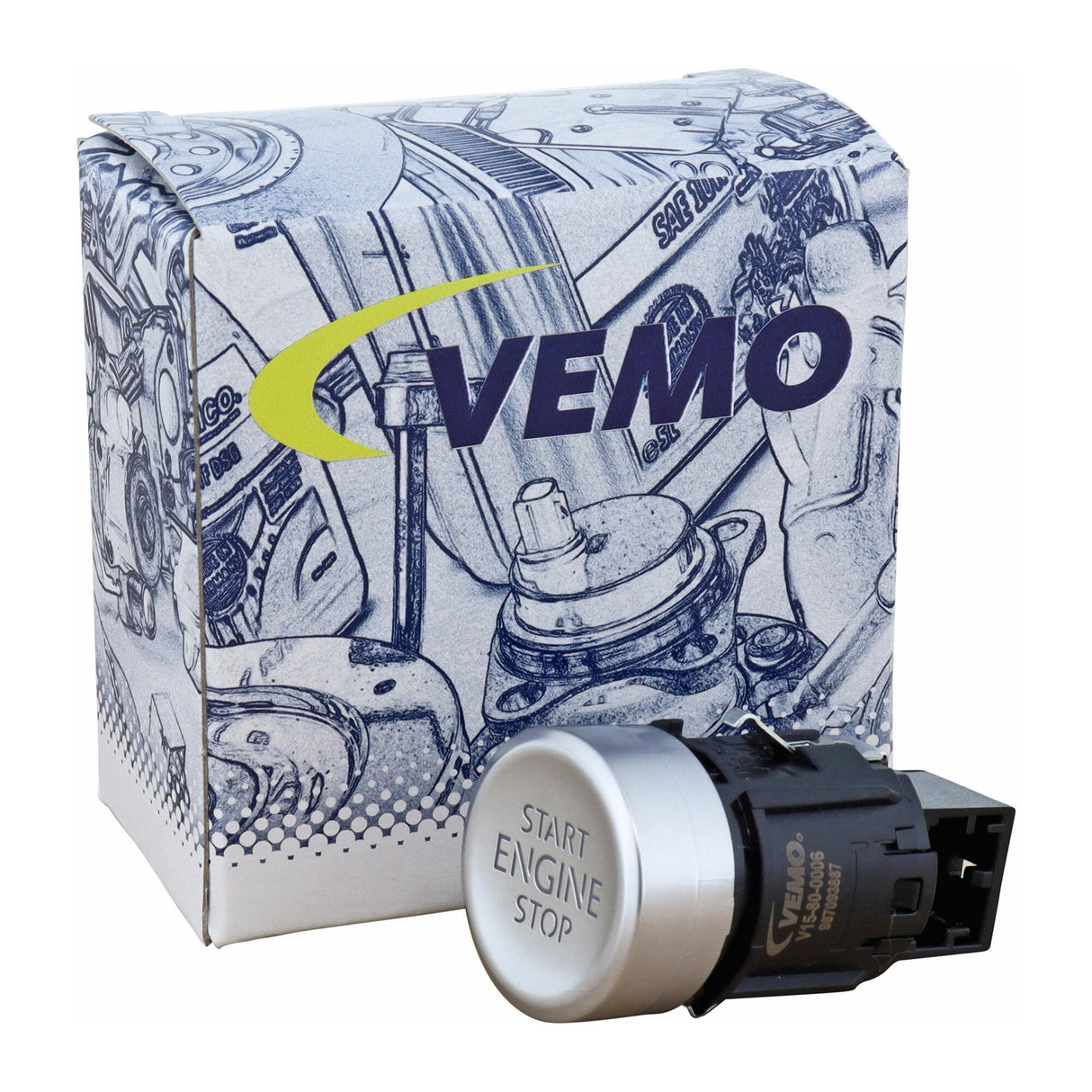 VW Ignition Switch - VEMO V15-80-0006