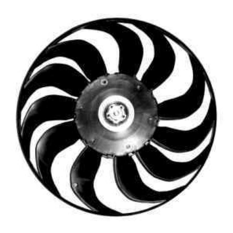 VW Fan Wheel, engine cooling - VEMO V15-90-1855