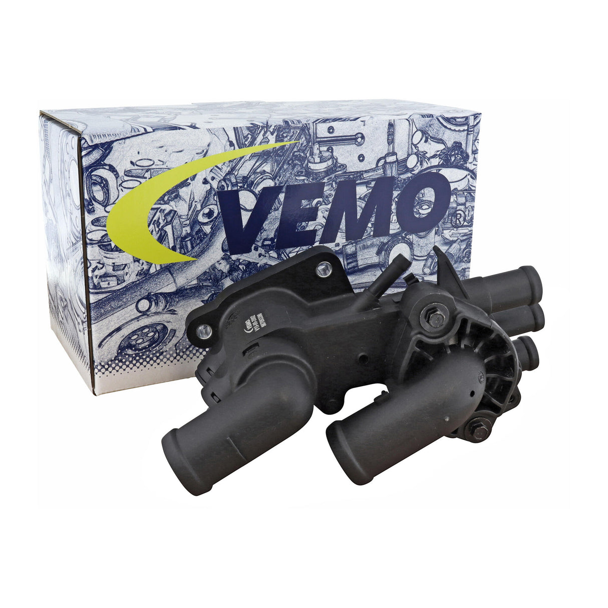 SEAT Thermostat Housing - VEMO V15-99-2092