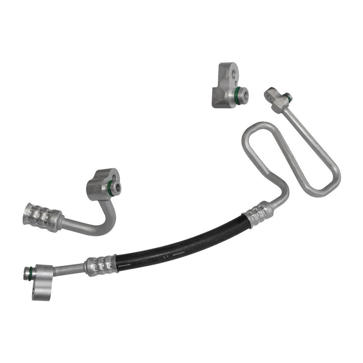 BMW High Pressure Line, air conditioning - VEMO V20-20-0002