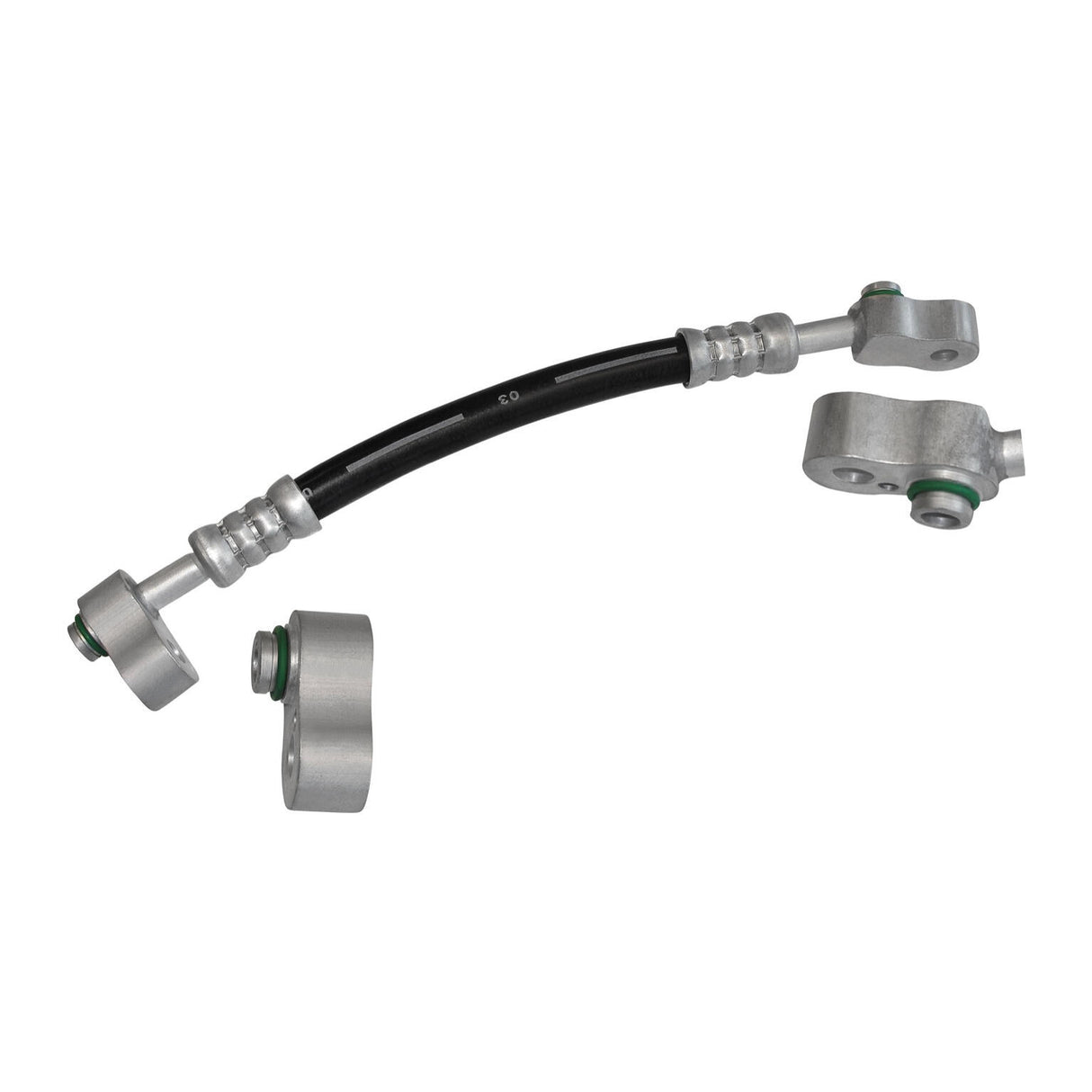 BMW High Pressure Line, air conditioning - VEMO V20-20-0004