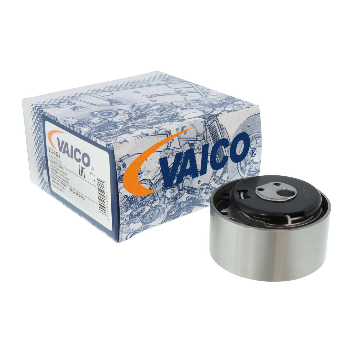 FORD Tensioner Pulley, timing belt - VAICO V25-0321