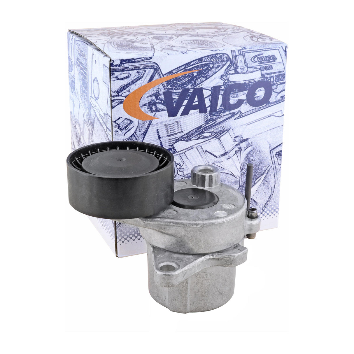 MERCEDES-BENZ Belt Tensioner, V-ribbed belt - VAICO V30-2708