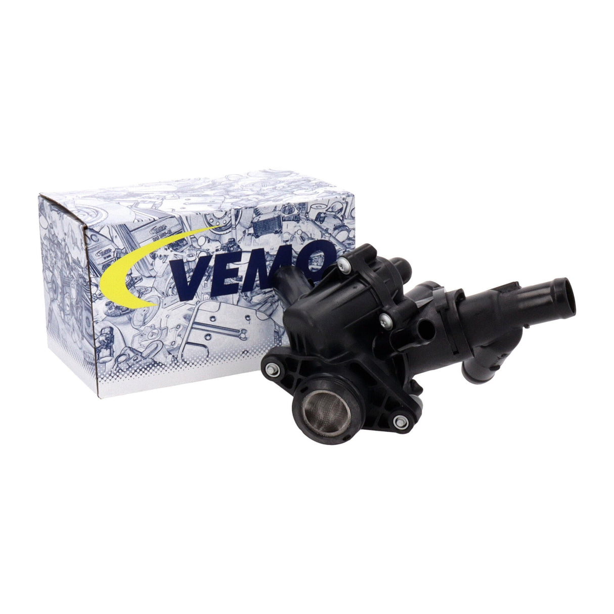 MERCEDES-BENZ Thermostat Housing - VEMO V30-99-0197