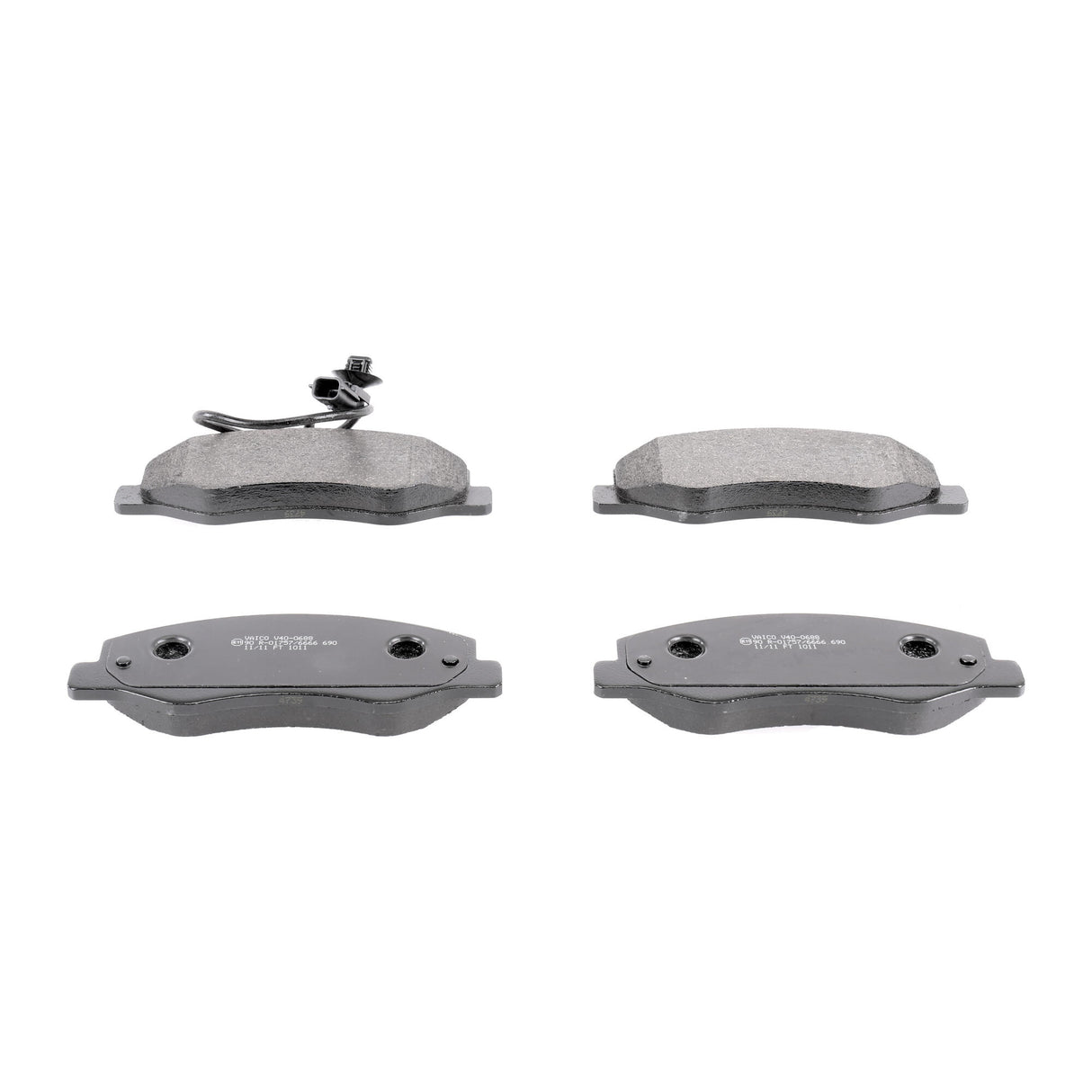 OPEL Brake Pad Set, disc brake - VAICO V40-0688
