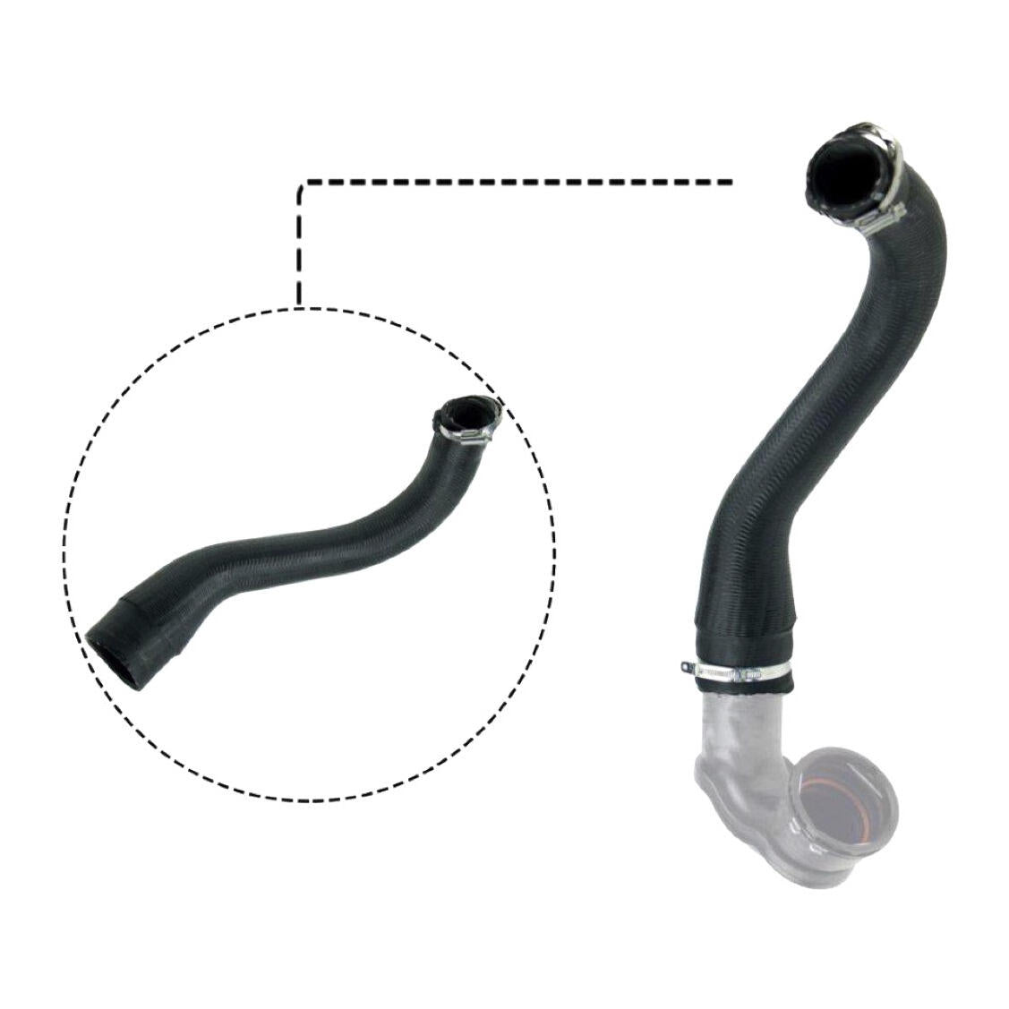 OPEL Charge Air Hose - VAICO V40-1498