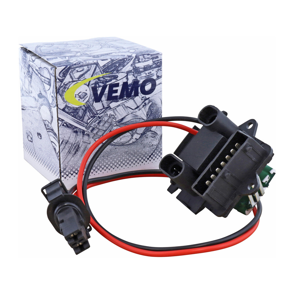 OPEL Regulator, interior blower - VEMO V40-79-0005