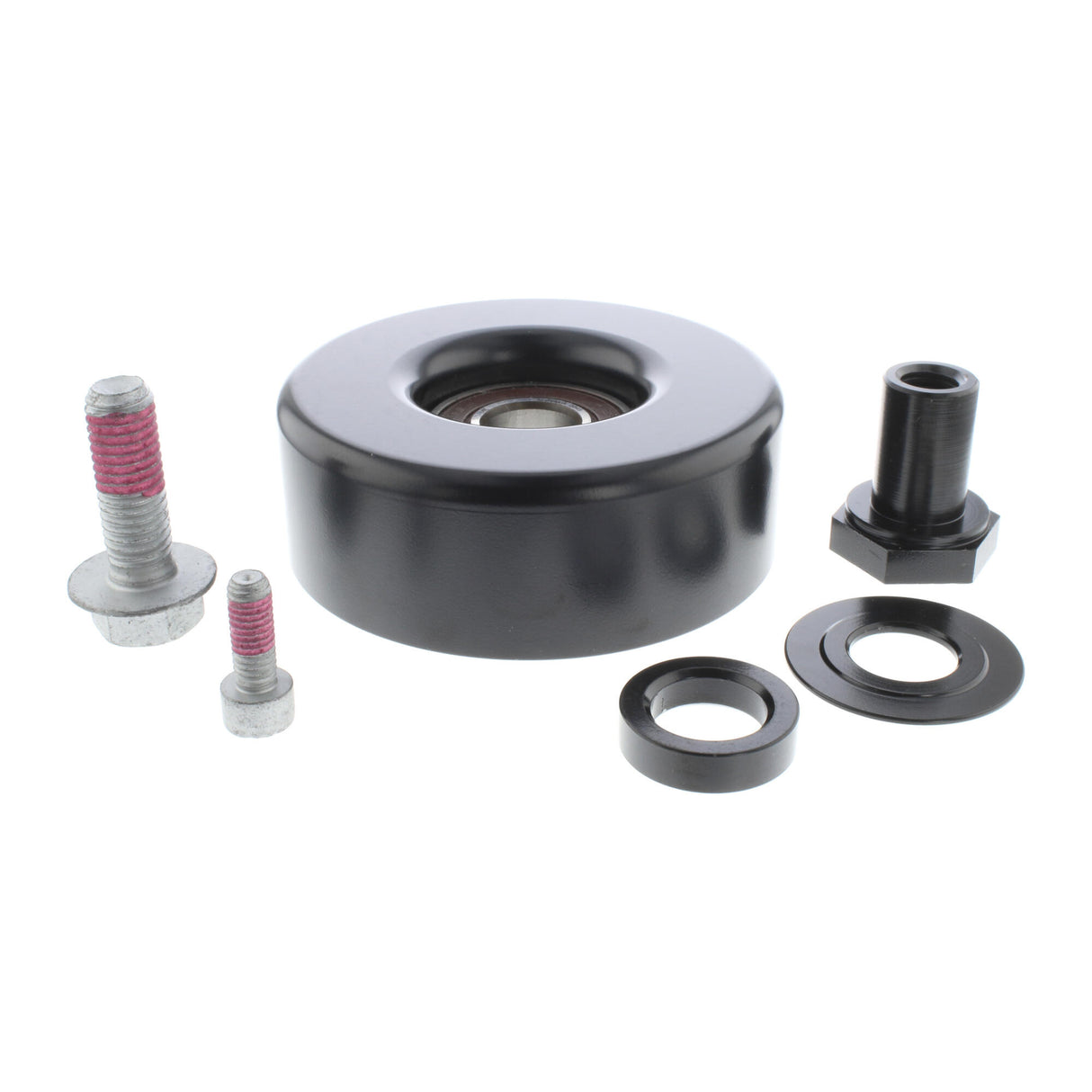 PORSCHE Tensioner Pulley, V-belt - VAICO V45-0069