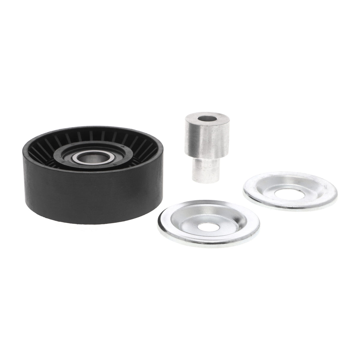 PORSCHE Tensioner Pulley, V-belt - VAICO V45-0070