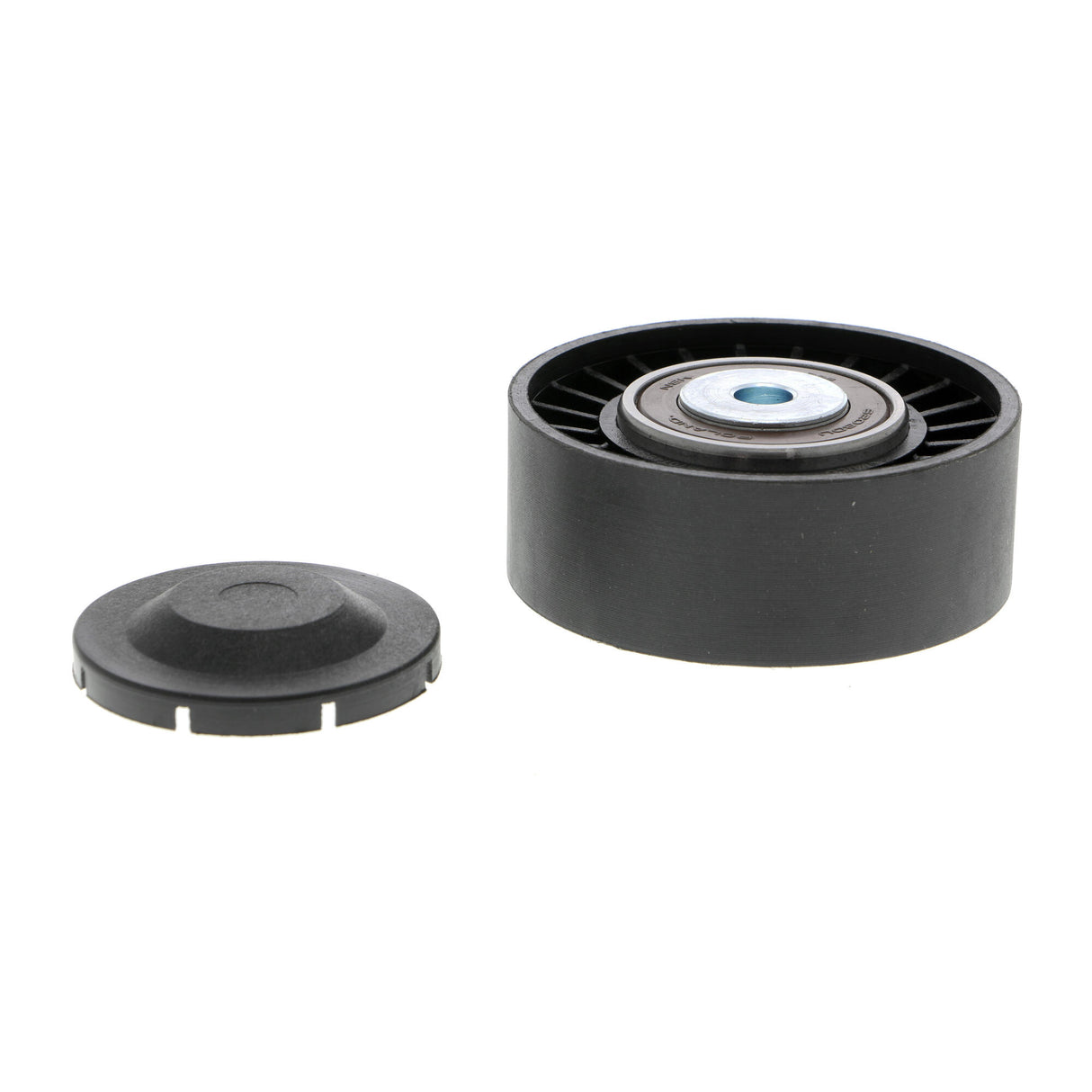 PORSCHE Tensioner Pulley, V-ribbed belt - VAICO V45-0108