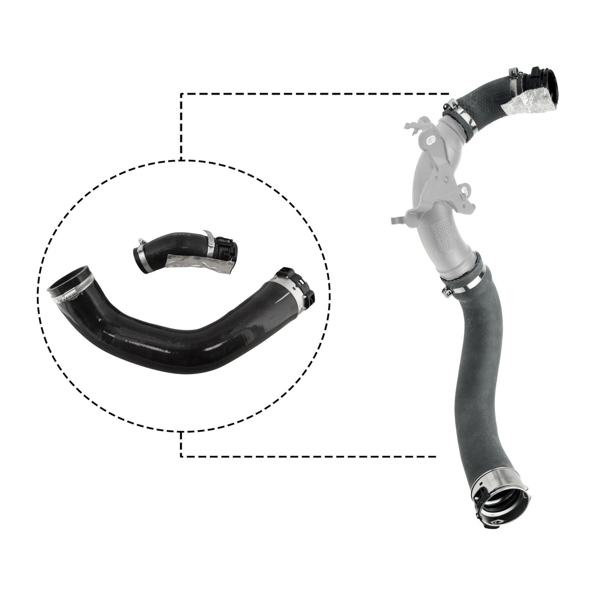 DACIA Charge Air Hose - VAICO V46-1025