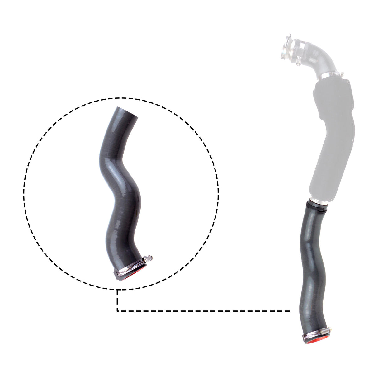 RENAULT Charge Air Hose - VAICO V46-1032