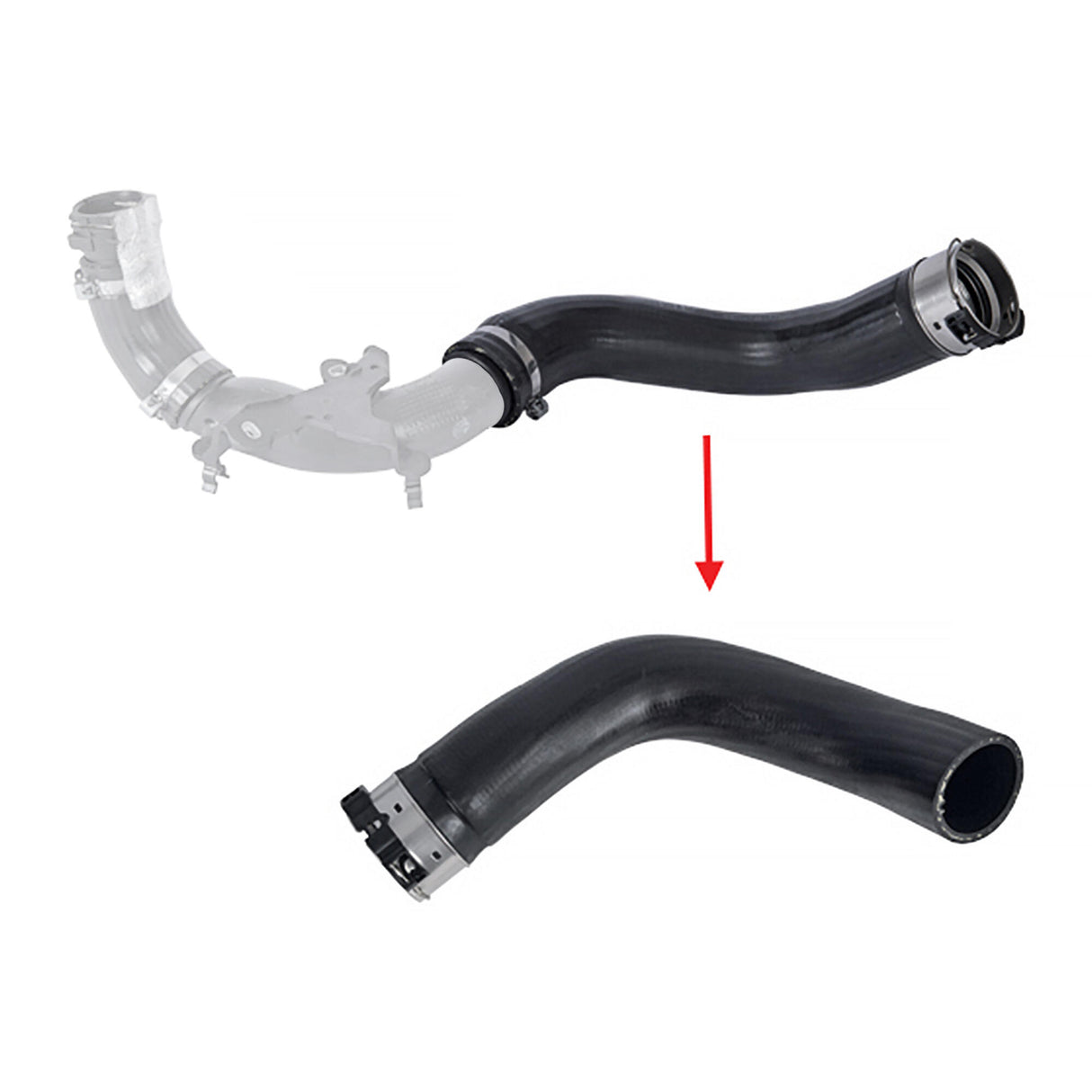 RENAULT Charge Air Hose - VAICO V46-1725