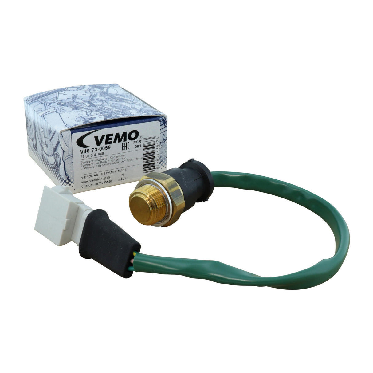 RENAULT Temperature Switch, radiator fan - VEMO V46-73-0059