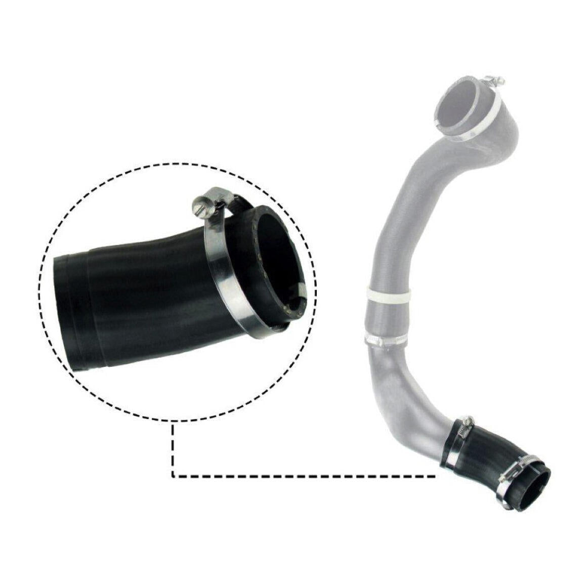 LAND ROVER Charge Air Hose - VAICO V48-0186