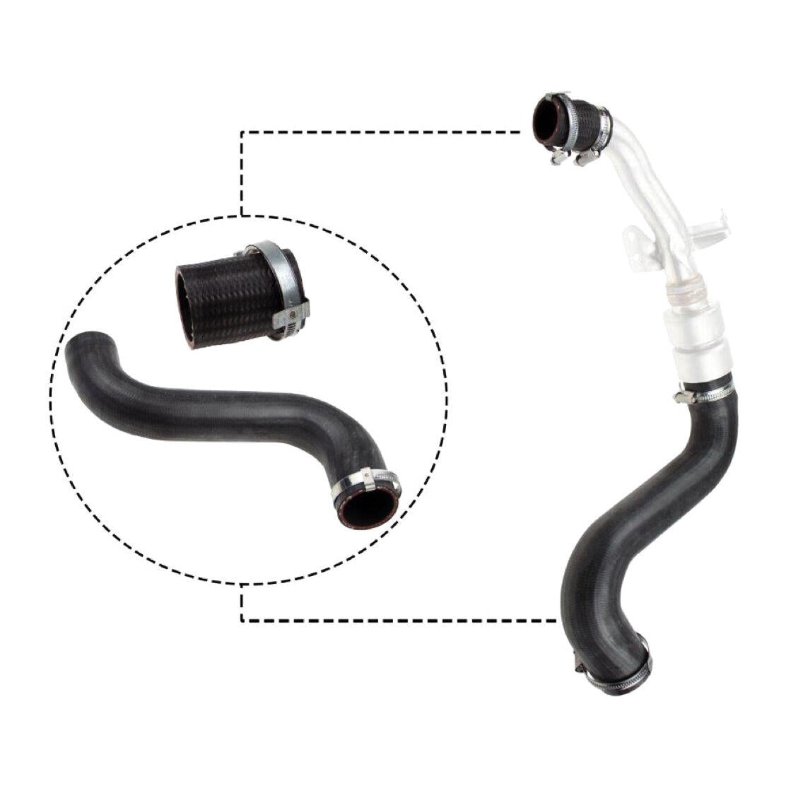 LAND ROVER Charge Air Hose - VAICO V48-0197