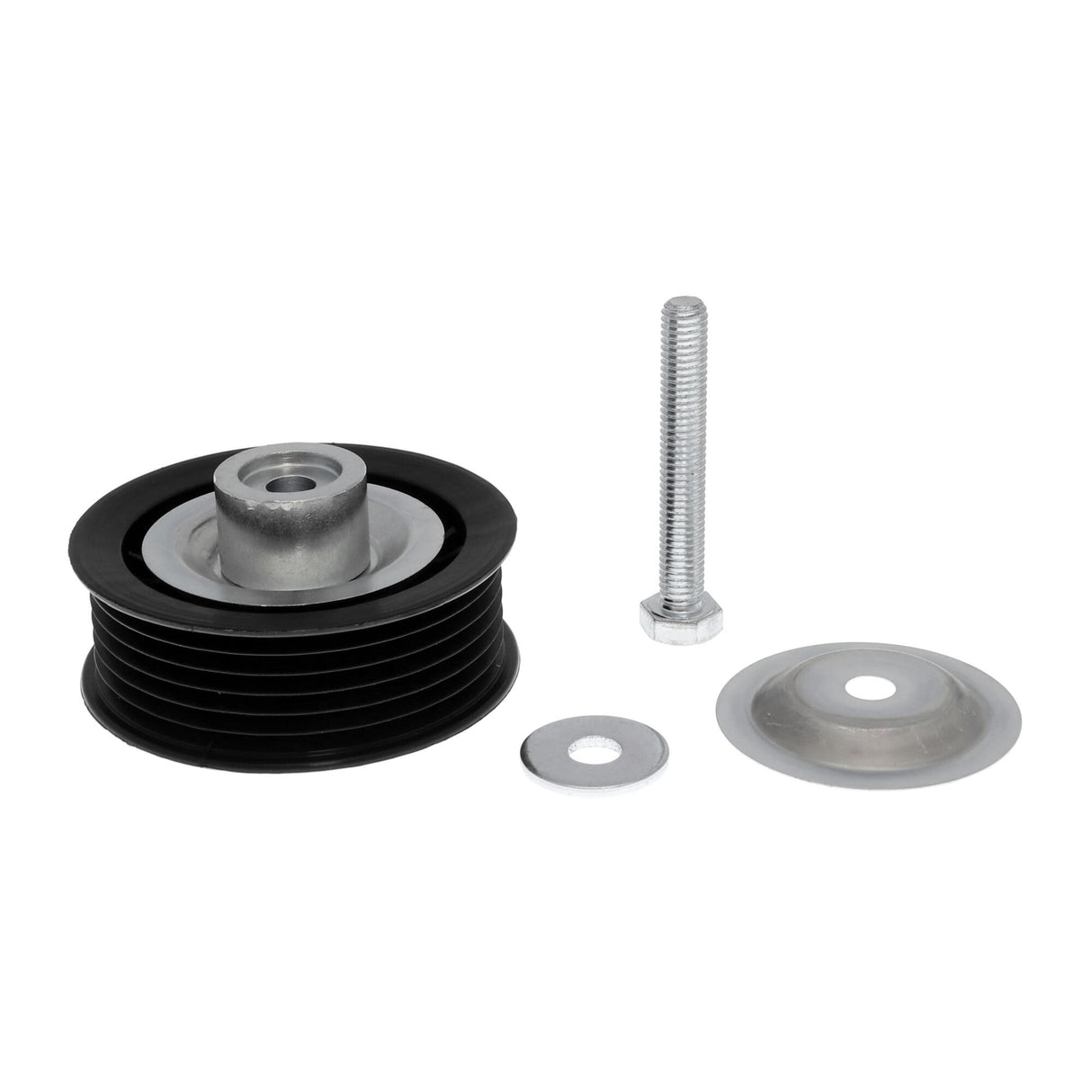 LAND ROVER Deflection/Guide Pulley, V-ribbed belt - VAICO V48-0436