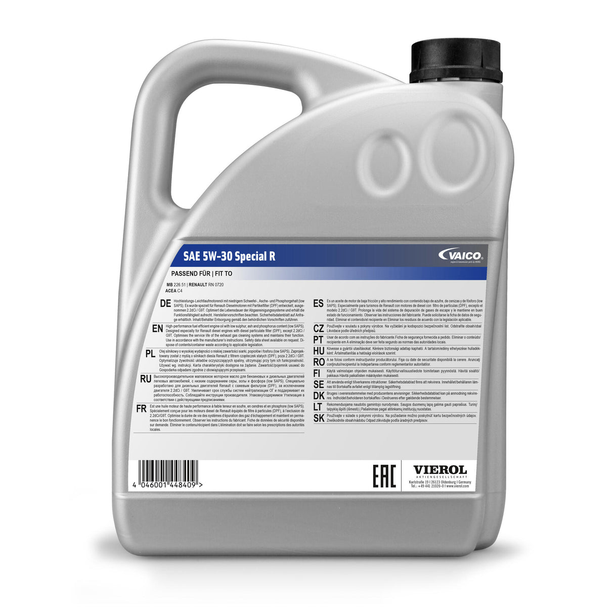UNIVERSAL Engine Oil - VAICO V60-0108