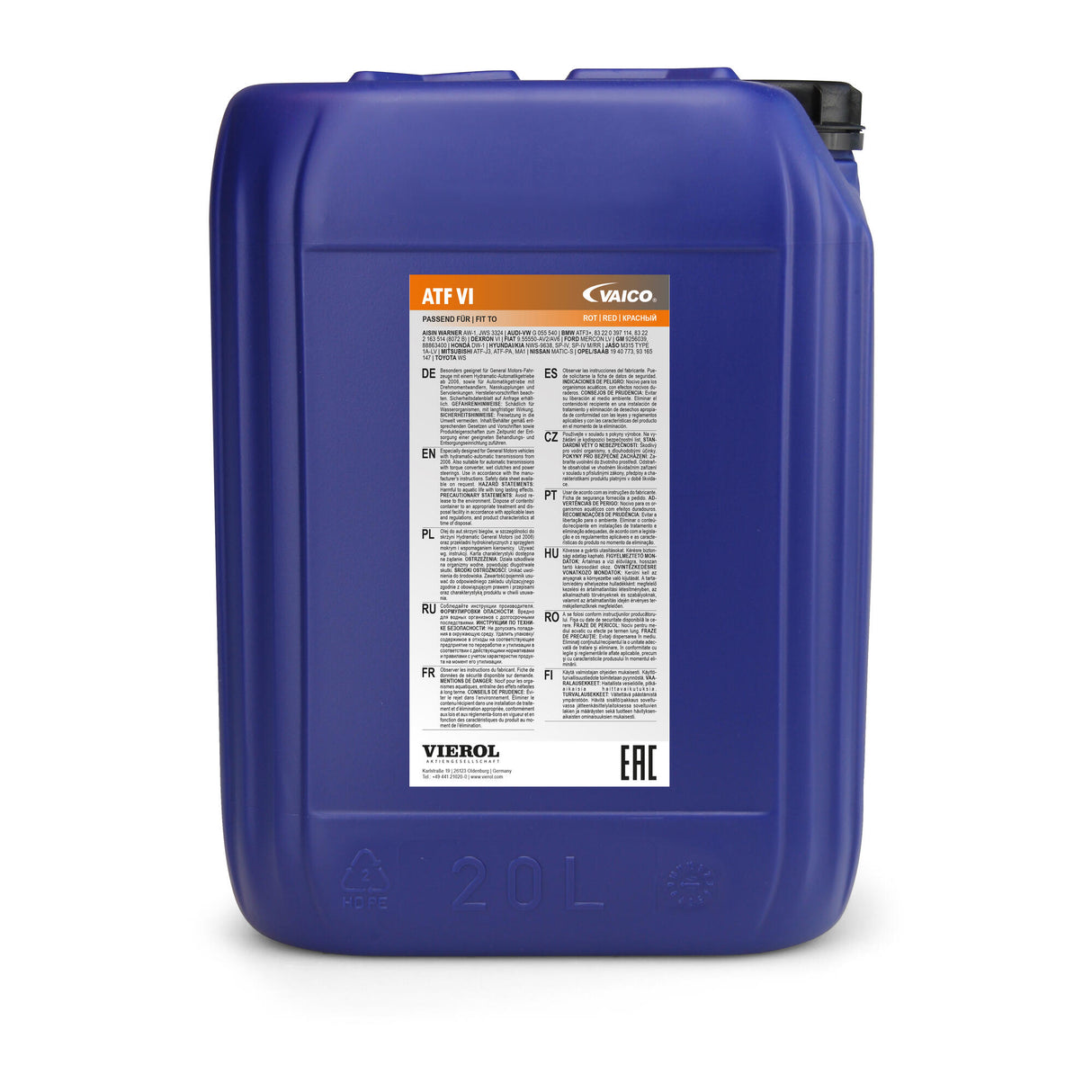 UNIVERSAL Automatic Transmission Fluid - VAICO V60-0133