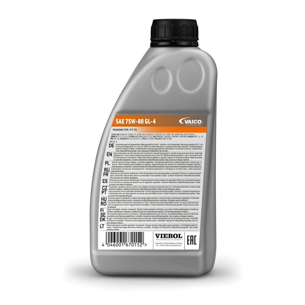 UNIVERSAL Manual Transmission Oil - VAICO V60-0313