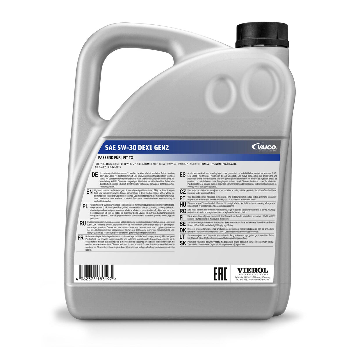 UNIVERSAL Engine Oil - VAICO V60-0393