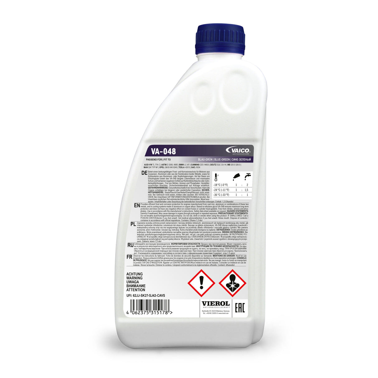 UNIVERSAL Antifreeze - VAICO V60-0451