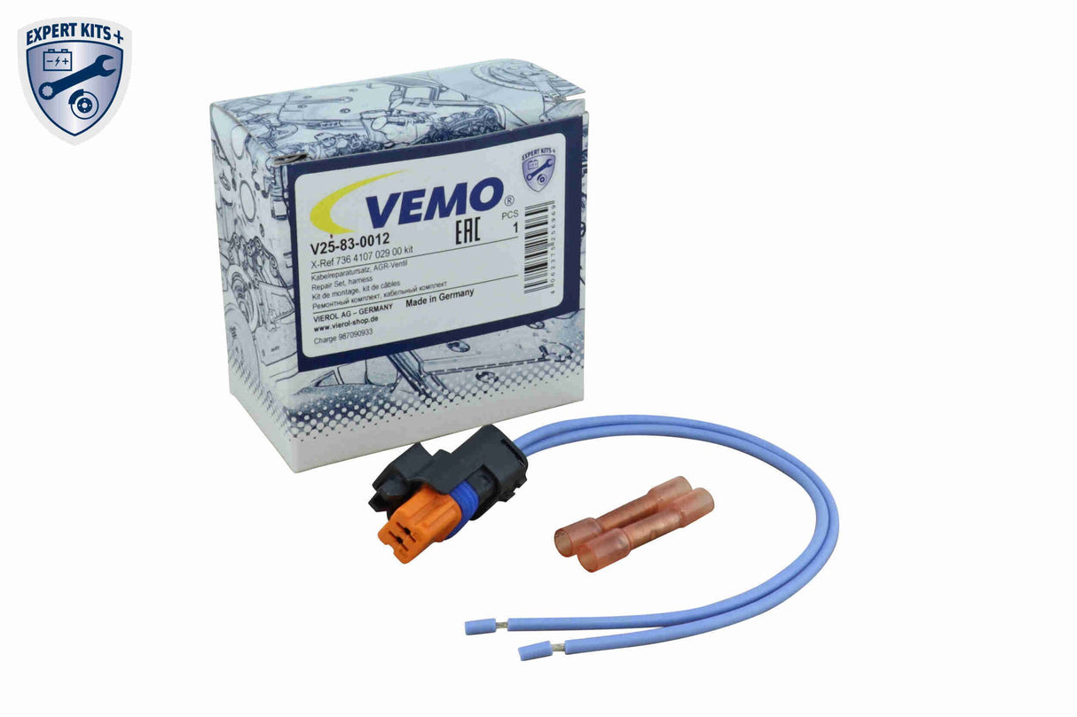 Cable Repair Set, EGR valve - V25-83-0012