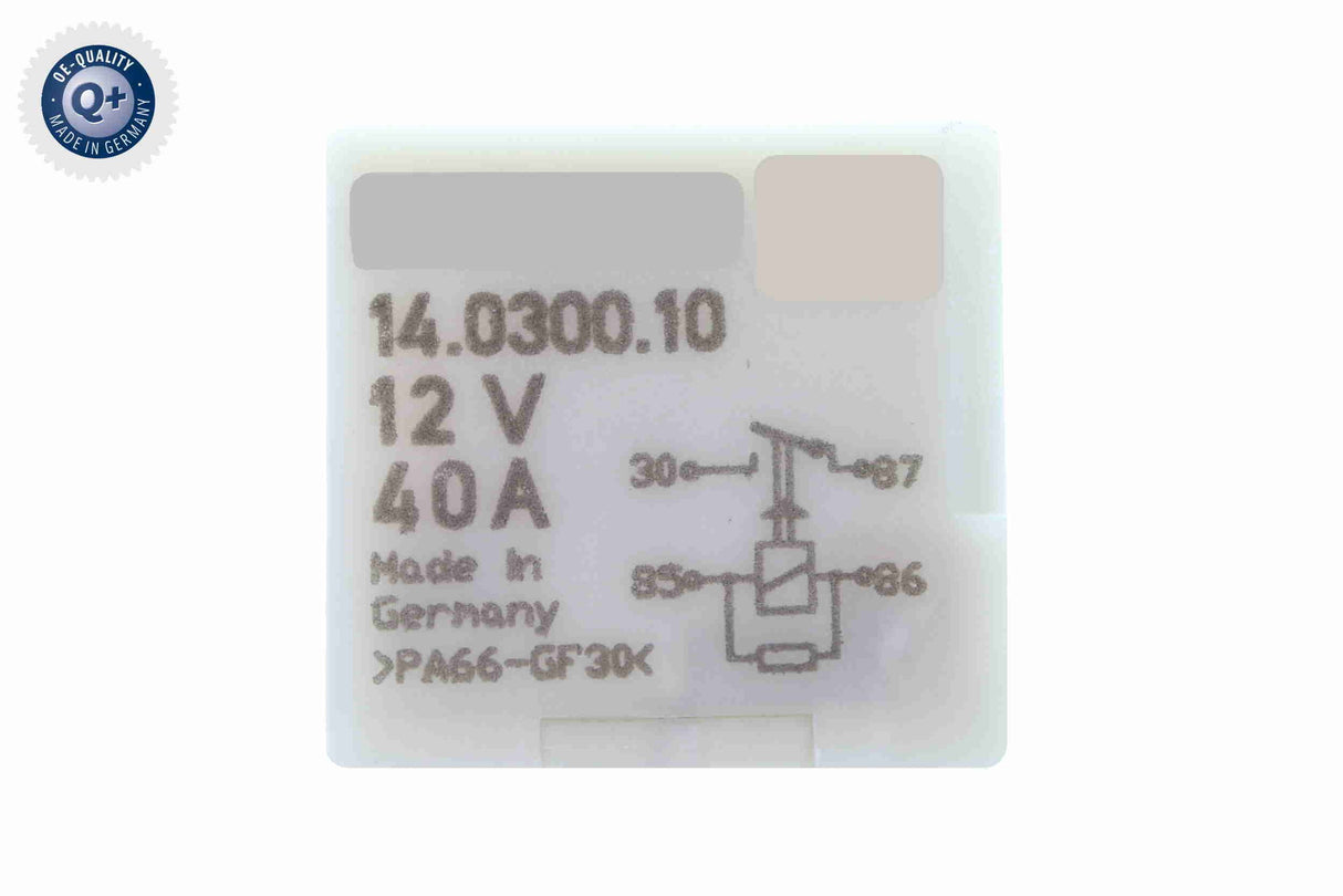 Relay, radiator fan overrun - V15-71-0004