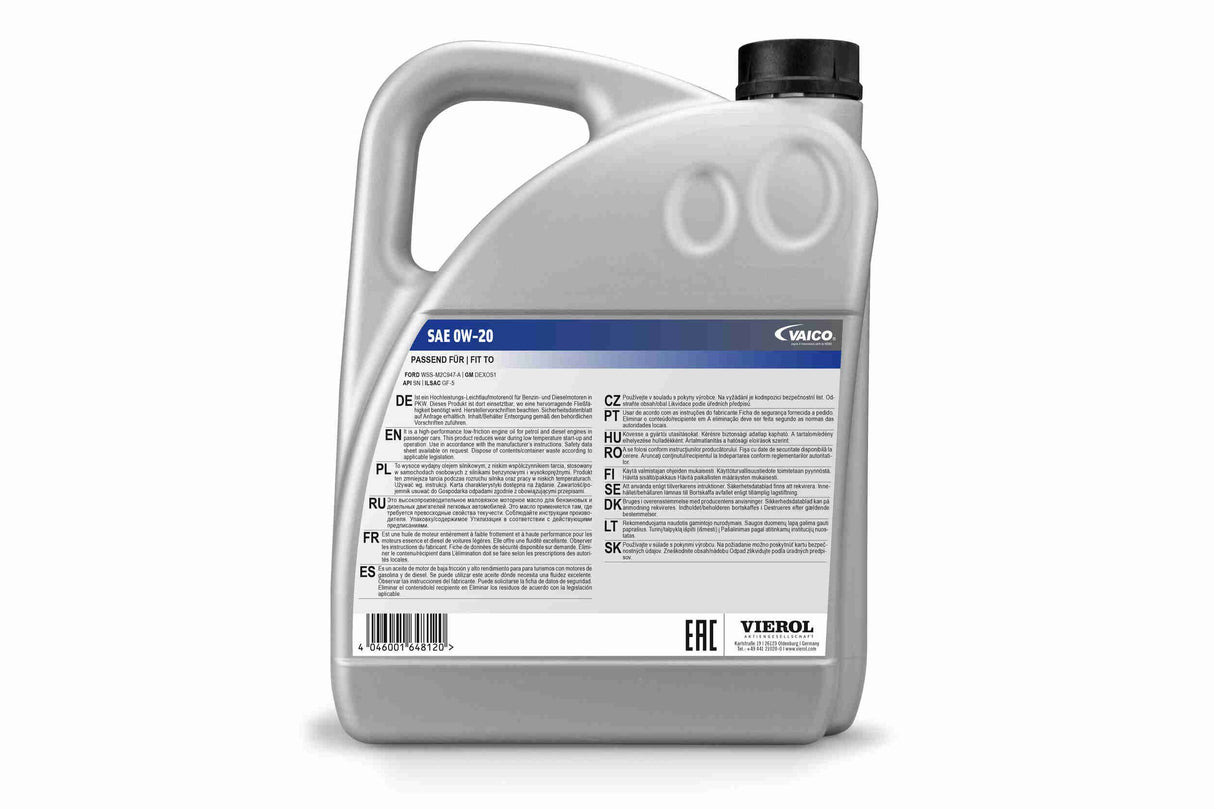 Engine Oil - V60-0286
