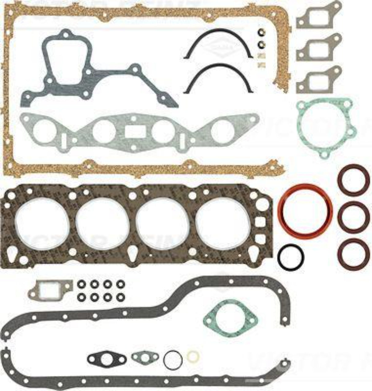 FORD 1.6 Sierra Pinto Full Engine Gasket set incl Head Gasket 01-25540-02