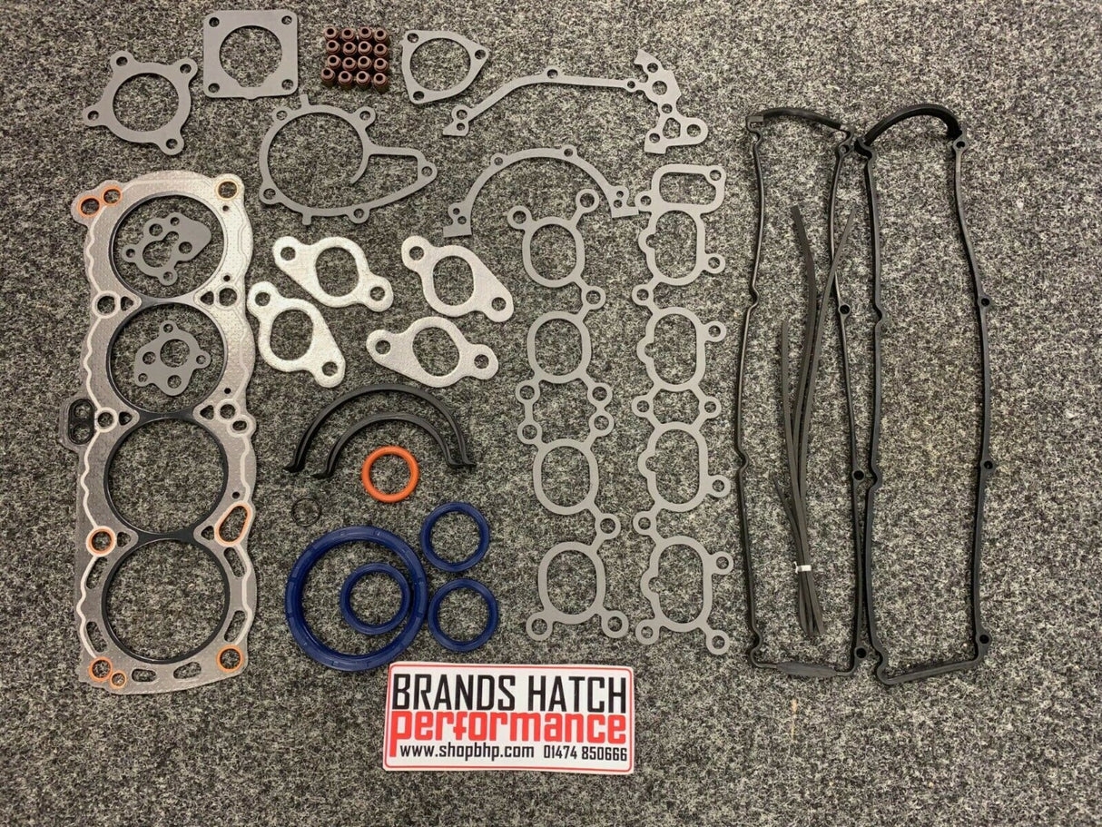NISSAN CA18DET 200SX 180SX Turbo REINZ Gasket Set - NO Sump Gasket 01-52805-02 with Head Bolts 14-55058-01