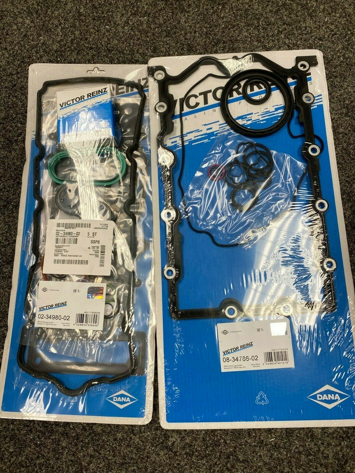 Mini Cooper S John Cooper Work Supercharged R52 R53 Reinz Full Engine Gasket Set