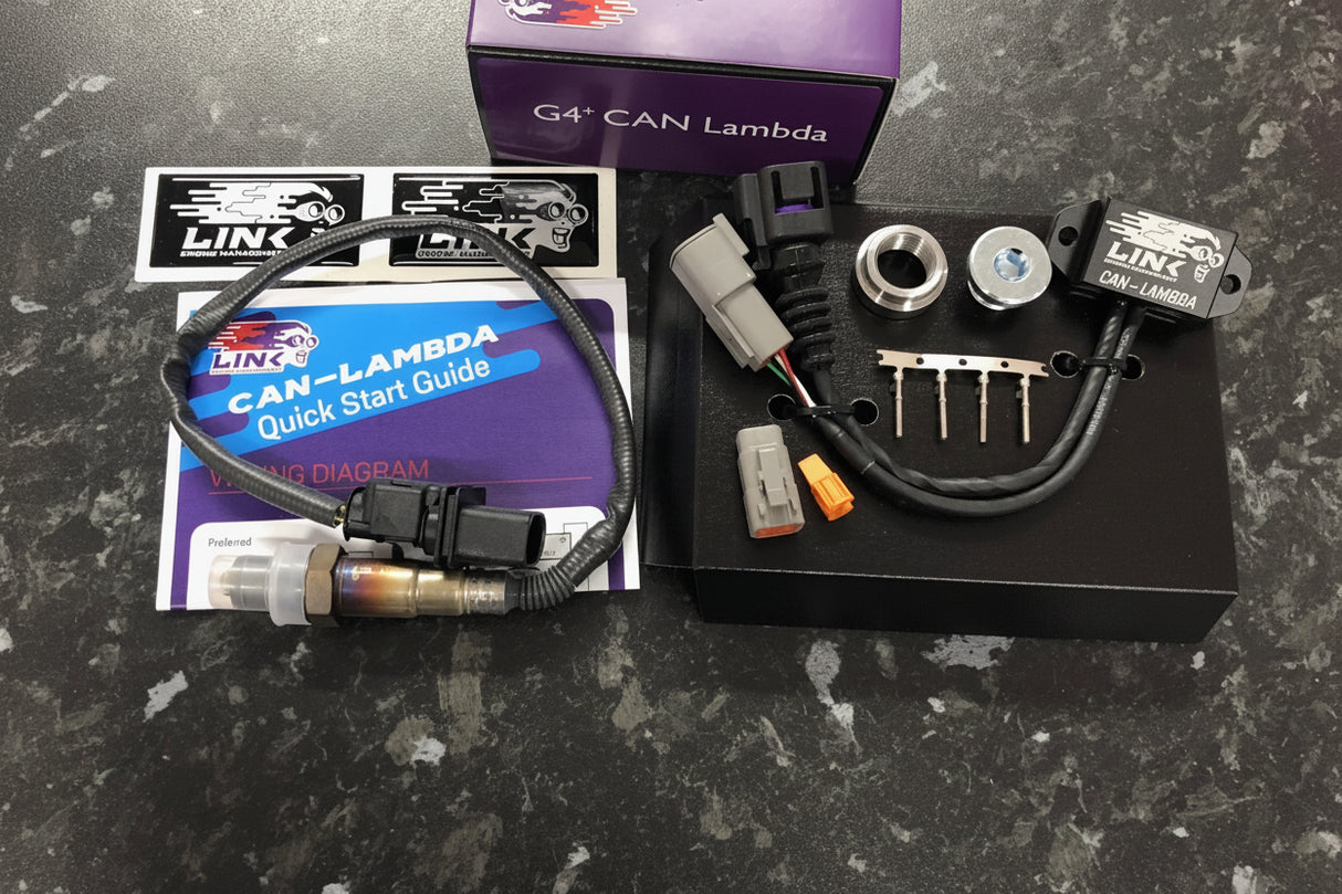 Link ECU G4X Mitsubishi EVO 8 3 Plug & EVO 9 EVO9X PlugIn Kit - With XLS Fuel Pressure & CAN Lambda