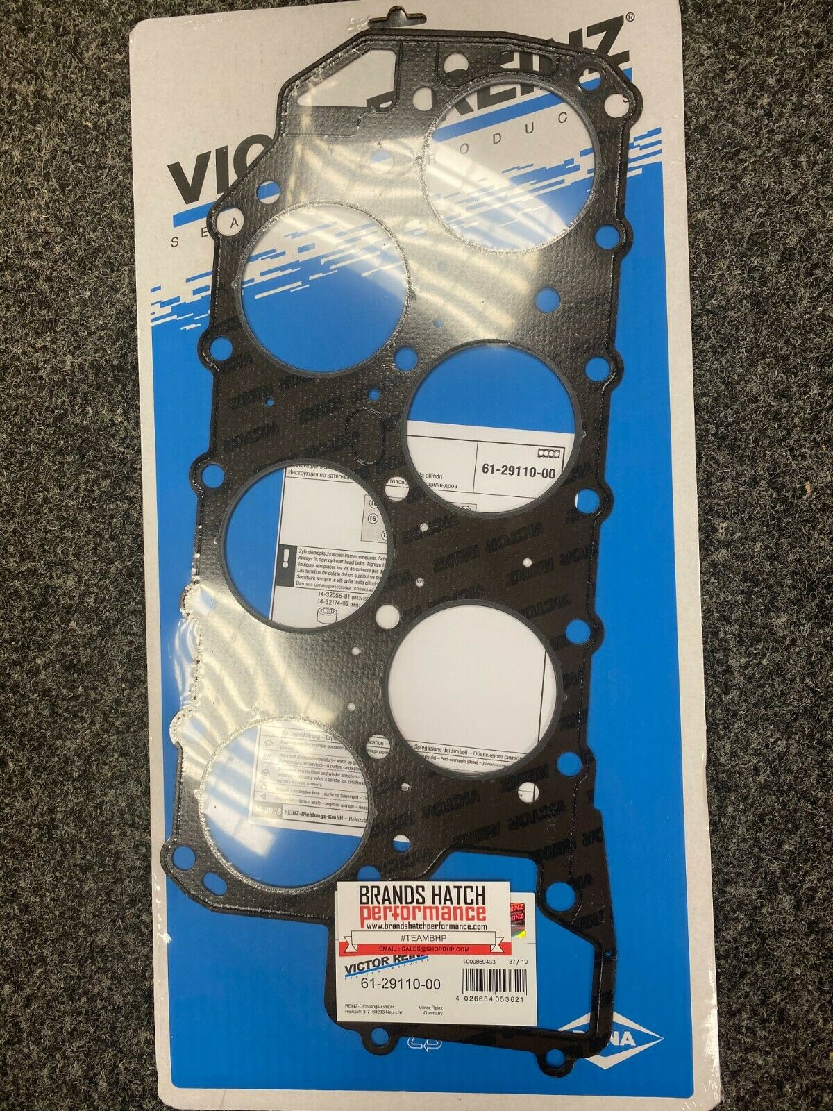 VW VR6 & Ford Galaxy AAA Victor Reinz 61-29110-00 Head Gasket